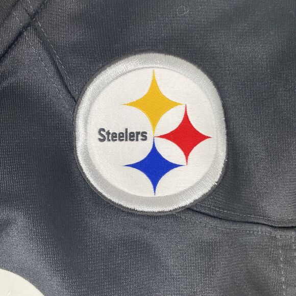 Nike Jersey Pittsburgh Steelers Juju Smith-Schuster #19 Size Large Black NFL - Picture 4 of 9